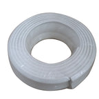 Universal 100" Quick Chin EZ Install White Front Bumper Lip Splitter