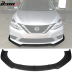 2013-2022 Nissan Sentra Front Bumper Lip Splitter PP 3PC