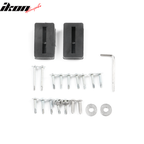 Universal 62"-66" Adjustable B Style Front Bumper Lip 3PC