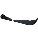 Universal Type 2 Front Bumper Lip Splitter Winglet Carbon Fiber