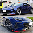 2022-2025 Subaru BRZ Coupe 2-Door STI Unpainted Front Bumper Lip ABS