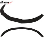 2014-2018 Benz CLA W117 Coated Textured Front Lip & Splitter Rod