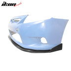 2011-2013 Scion tC Front Bumper Lip Unpainted PU IKON Chin Spoiler 3PC