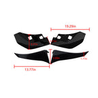 2015-2023 Ford Mustang GT500 Style 2PC Front Bumper Corner Winglets PP