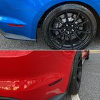2015-2023 Ford Mustang Black 2PCS Front Rear Mud Flaps Splash Guards