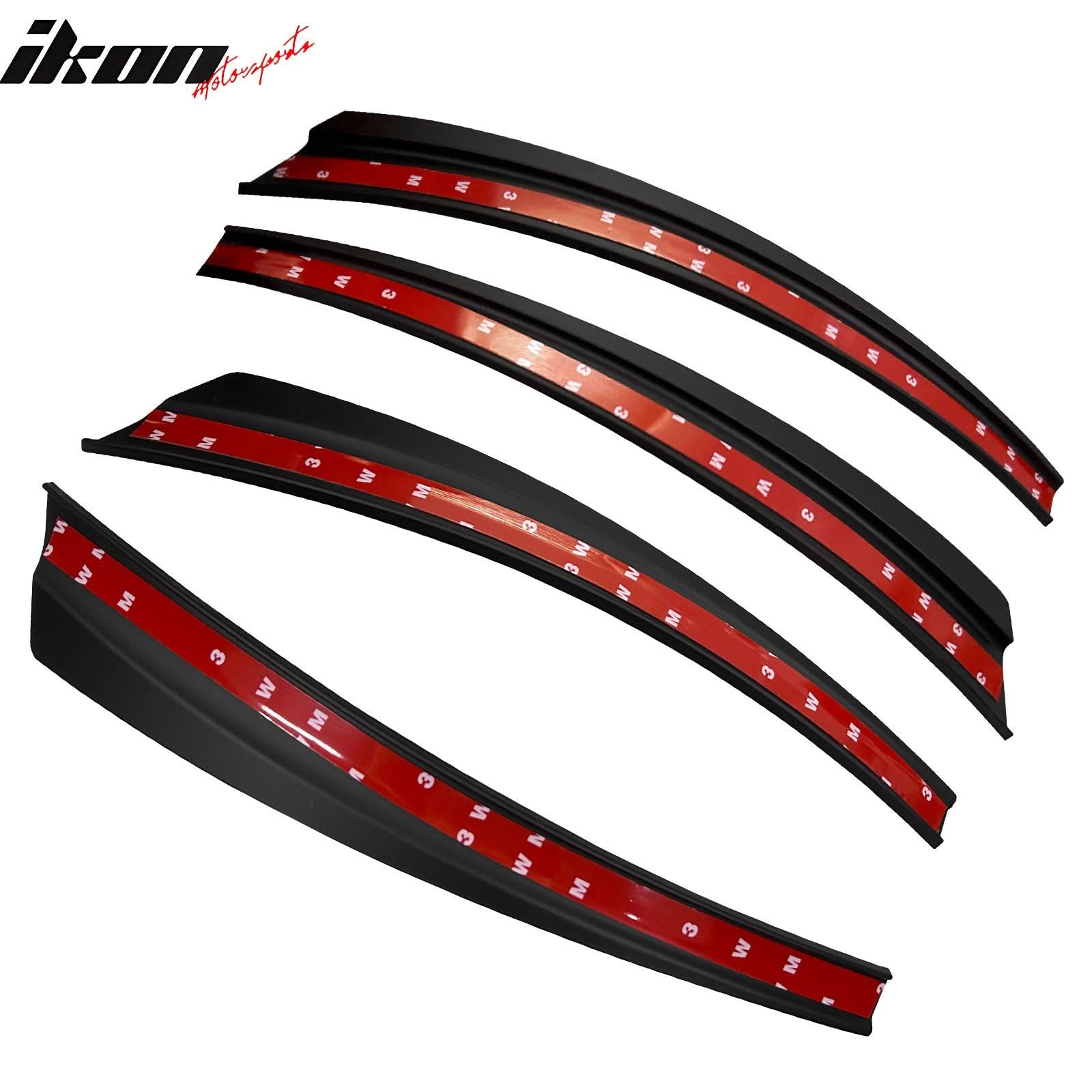 2020-2024 Tesla Model Y Matte Black Fender Mud Guards Splash Flaps ABS
