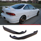 1998-2001 Acura Integra Hatchback USDM Style Black Rear Bumper Apron P