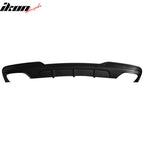 2011-2015 BMW F10 5-Series Rear Diffuser MT Style Unpainted Black PU
