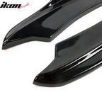 2020-2023 Dodge Charger IKON Matte Black Rear Bumper Side Apron PP