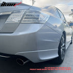 2013-2015 Honda Accord Sedan HFP 2PCS Rear Bumper Lip Splitters PU