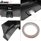 Fits 13-15 Honda Civic Mugen RR Rear Bumper Lip W/  LED Brake Light
