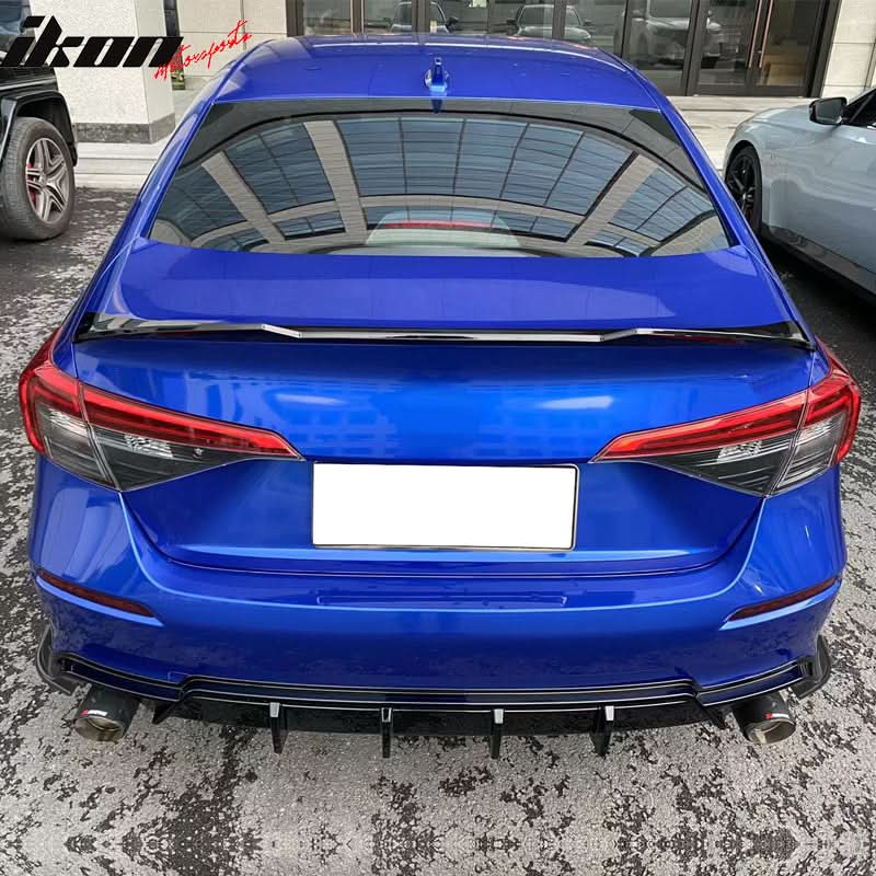 2022-2024 Honda Civic FE-C Style Rear Bumper Lip Aprons