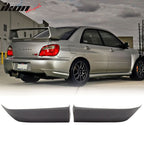 2006-2007 Subaru Impreza WRX Rear Bumper Lip Splitter Valance Spats