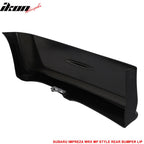 2015-2021 Subaru WRX STI MP Style Rear Bumper Lip Apron Spats ABS 2PC
