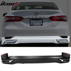 2018-2024 Toyota Camry LE Rear Bumper Lip Diffuser With Chrome Trim