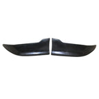 2014-2019 Toyota Corolla Rear Bumper Lip Aprons Unpainted Black PU