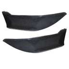 2014-2019 Toyota Corolla Rear Bumper Lip Aprons Unpainted Black PU