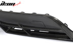 2021-2025 Tesla Model S Gloss Black Revozport Rear Lip Carbon Fiber