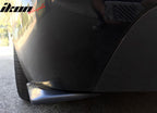 Universal 14" x 7" DT Style Rear Lip Side Corner Aprons Canard Cap PU