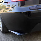 2007-2010 BMW E92 3-Series DT Style Rear Bumper Lip Side Aprons Black