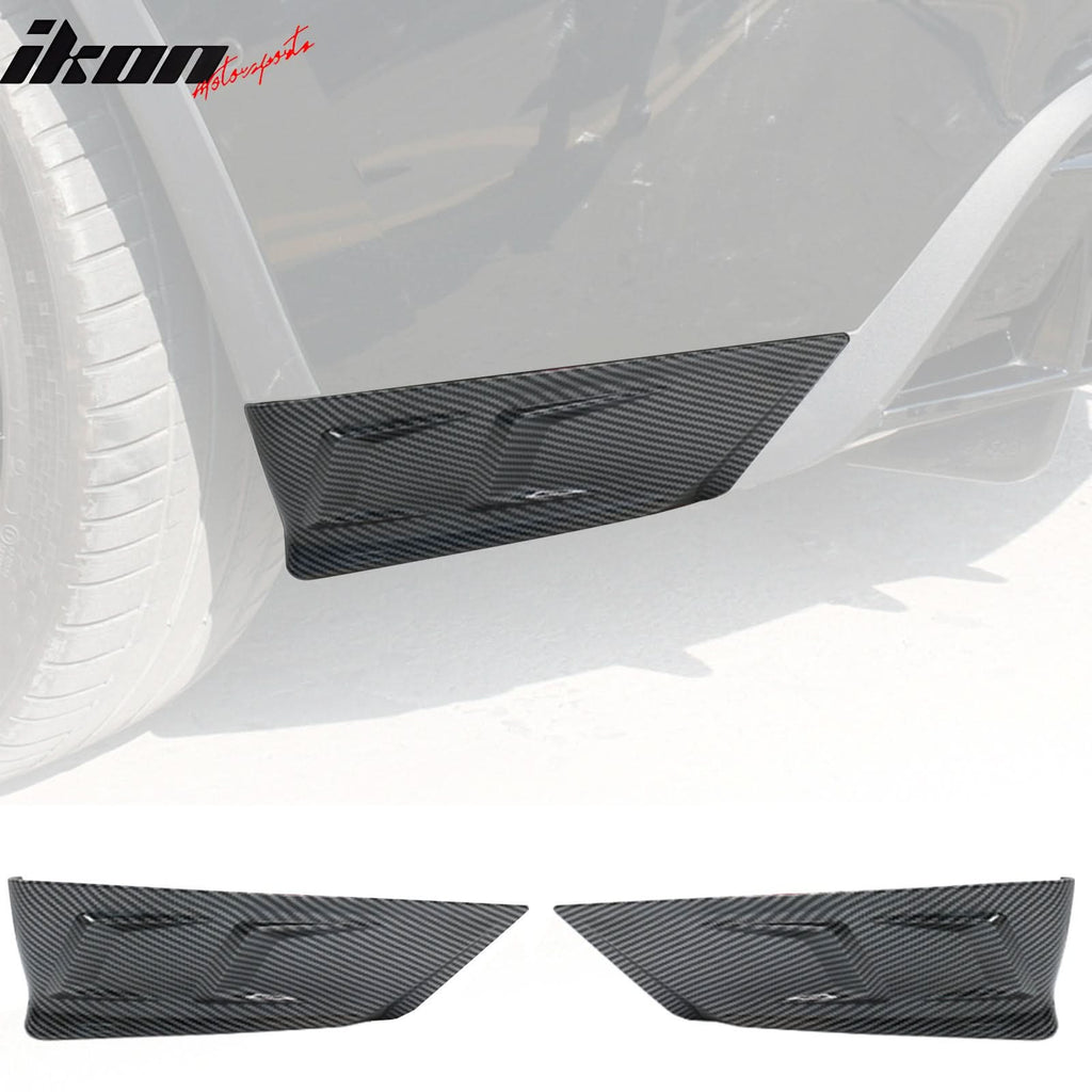 2020-2024 Tesla Model Y All Models Rear Splitter Aprons PP
