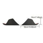 2020-2025 Toyota GR Supra A90 AG Style Rear Aprons Gloss Carbon Fiber