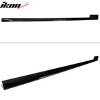 2019-2023 BMW G07 X7 M Sport Gloss Black Side Skirt Extension Pair ABS