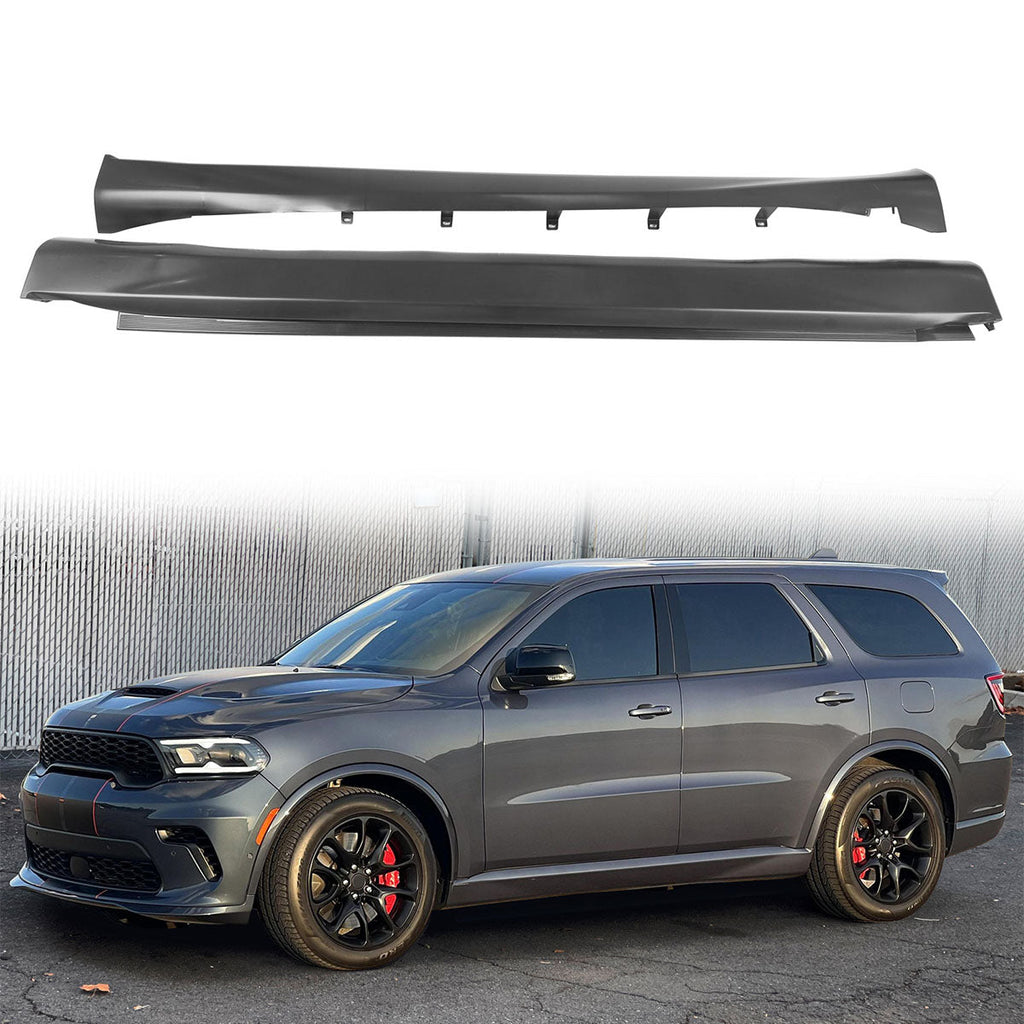 2011-2024 Dodge Durango Side Skirts 21+ Hellcat Style Rocker Panel PP