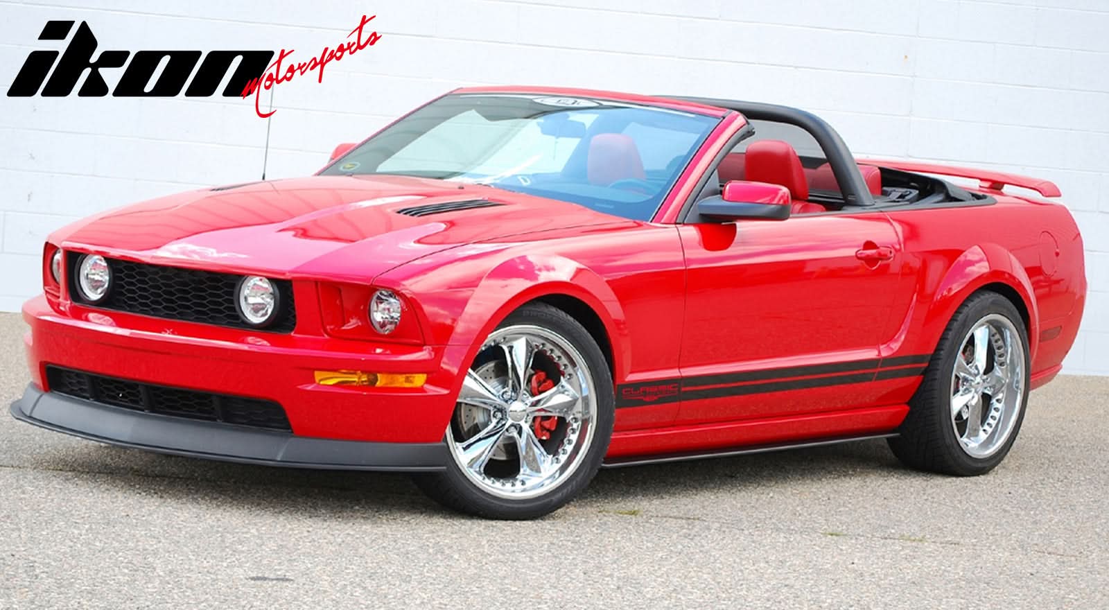 Universal Side Skirts 75" x 5" CDC Style Unpainted BlackÂ Rocker Panel