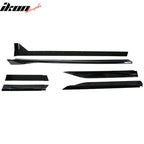 2005-2014 Ford Mustang GT500 Style Side Skirts ABS 2PC