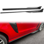 2005-2014 Ford Mustang GT500 Style Side Skirts ABS 2PC