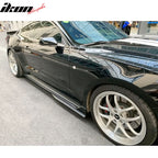 2015-2023 Ford Mustang GT500 Style Matte Side Skirts Rocker Panel 4PC