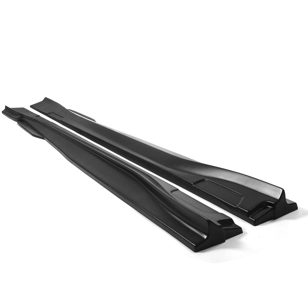 2021-2024 Ford Mustang Mach-E Matte Black Side Skirts Rocker Panel PP