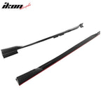2018-2022 Honda Accord 4PC Side Skirts Extension Rocker PP