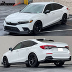 2022-2025 Honda Civic 11th Gen Sedan Unpainted Side Skirts PP 2PCS