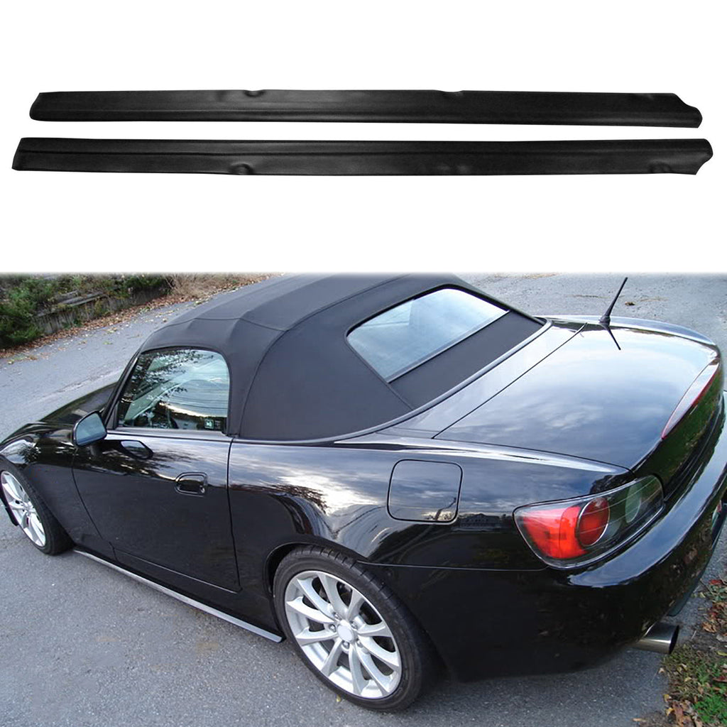 2000-2009 Honda S2000 AP1 AP2, DF Style Side Skirts PU Unpainted Black