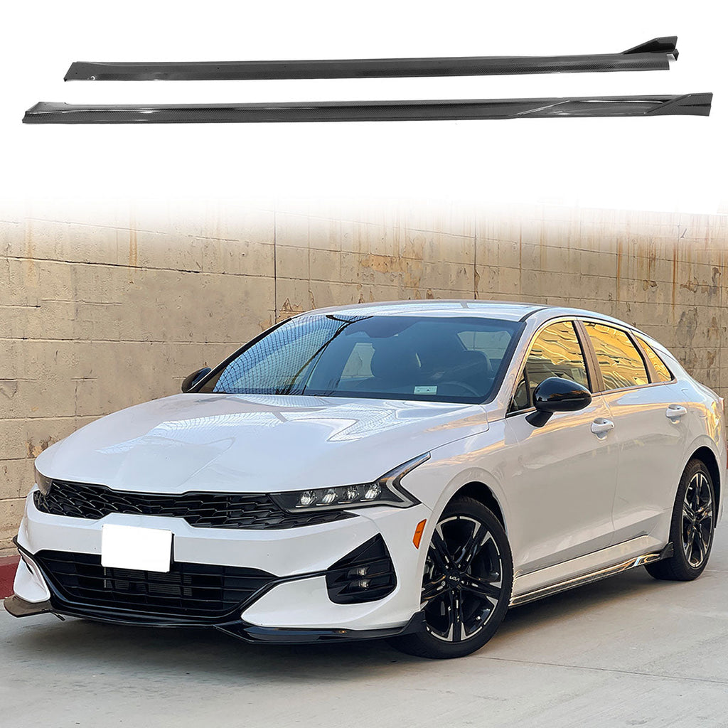 2021-2025 Kia K5 Side Skirts Adro Style Rocker Pannel PP
