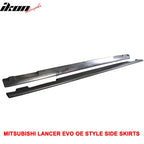 2001-2007 Mitsubishi Lancer EVO 7 8 9 OE Style Side Skirts Pannel PU