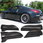 2003-2008 Nissan 350Z Z33 2 Door JDM Style PU Side Skirts 4PC