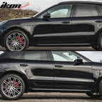 2015-2022 Porsche Macan Sports Style PU Black Side Skirts Spoiler
