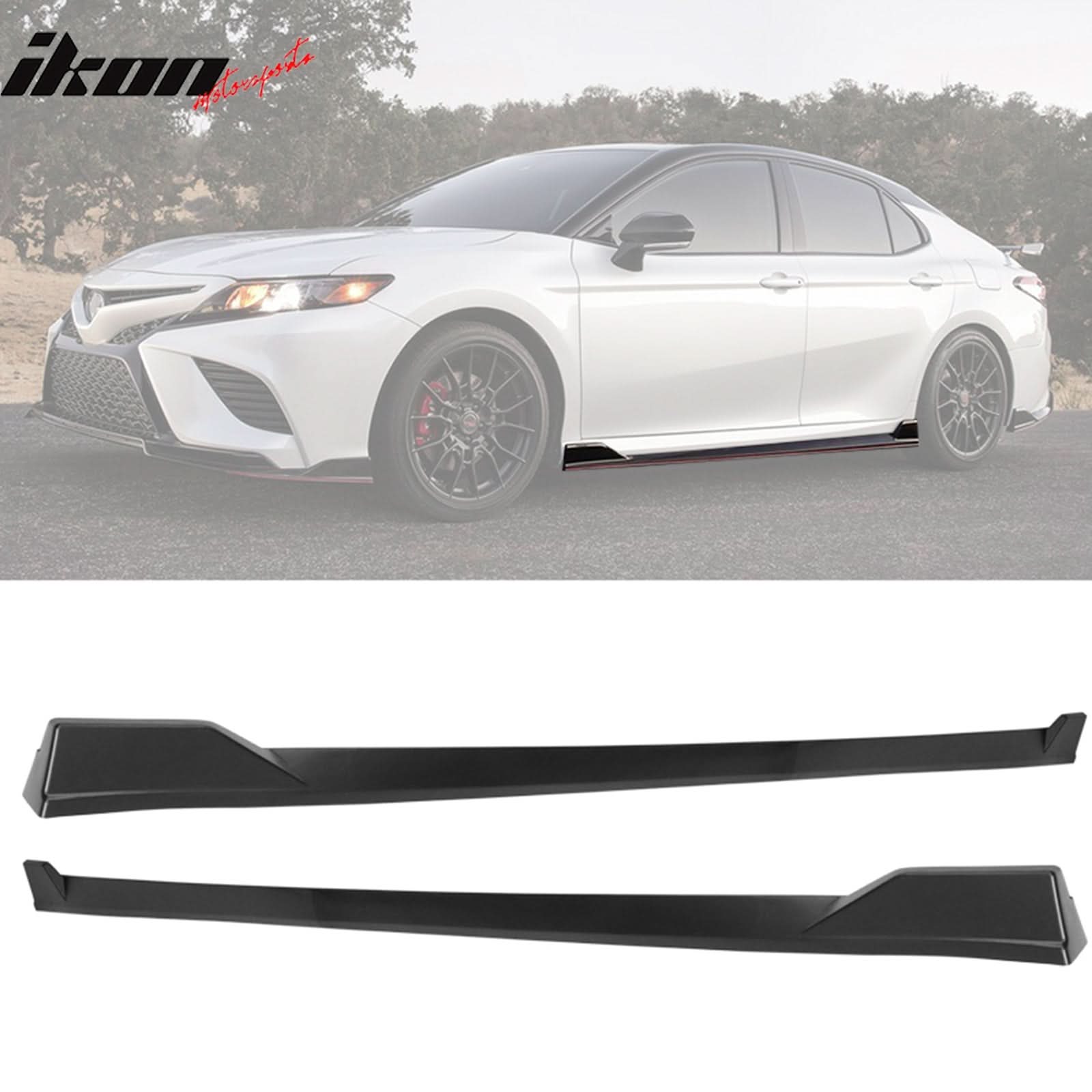 2018-24 Toyota Camry SE XSE Models TRD Style Side Skirts Rocker Panel