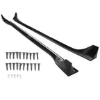 2017-2022 Tesla Model 3 IKON Style Side Skirts Rocker Panel ABS 4PC