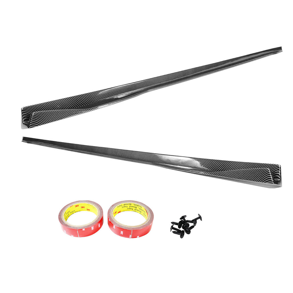 2017-2024 Tesla 3 IKON Style Side Skirts Extension PP