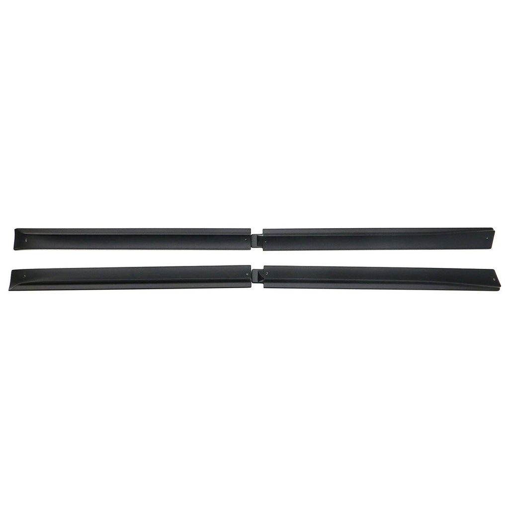 2020-2024 Tesla Model Y Matte Black Side Skirts Rocker Panel Lip ABS