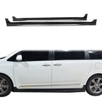 2011-2020 Toyota Sienna XL30 SE MP Style Side Skirts Rocker Panel ABS