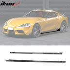 2020-2025 Toyota GR Supra A90 MZ Speed Side Skirts Gloss Carbon Fiber