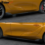 2020-2025 Toyota GR Supra A90 MZ Speed Side Skirts Gloss Carbon Fiber