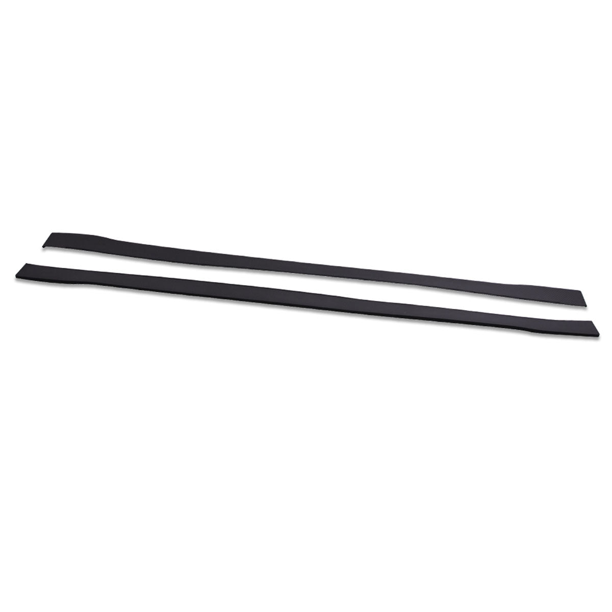 78"x3" Universal Side Skirt Extension Flat Bottom Lip Rocker Panel