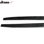 2017-2023 BMW G30 Flat Bottom Line Lip Carbon CF Side Skirt Extension