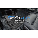 SMARTLINER Custom Fit Floor Liners For 2019-2025 BMW X3 (Hybrid Models)